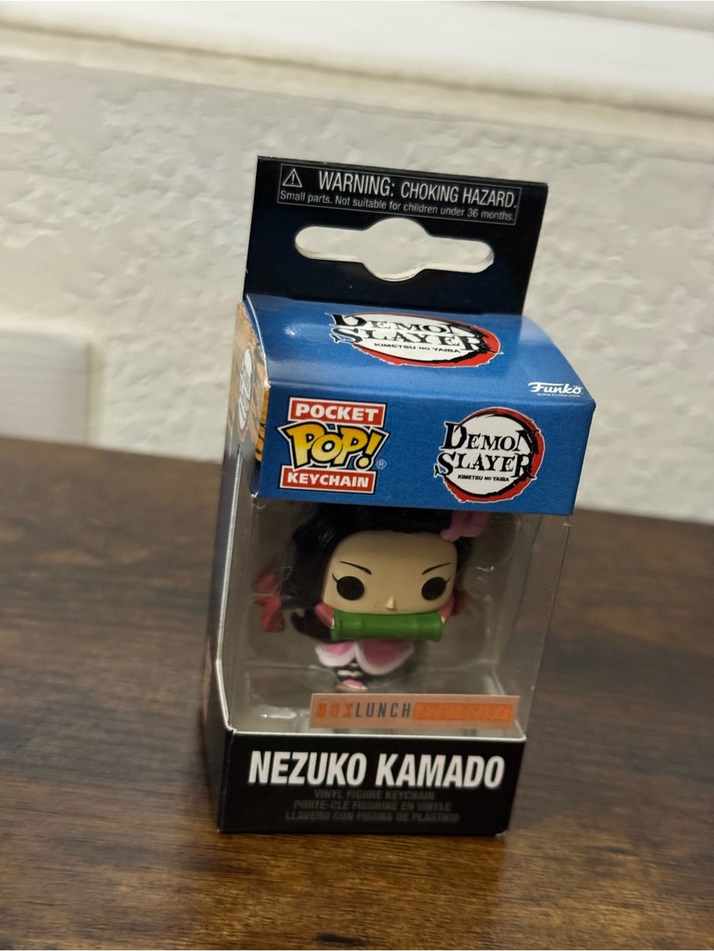 Funko Pocket Pop! Keychain Nezuko Kamado - Blue, Black, Pink, Green